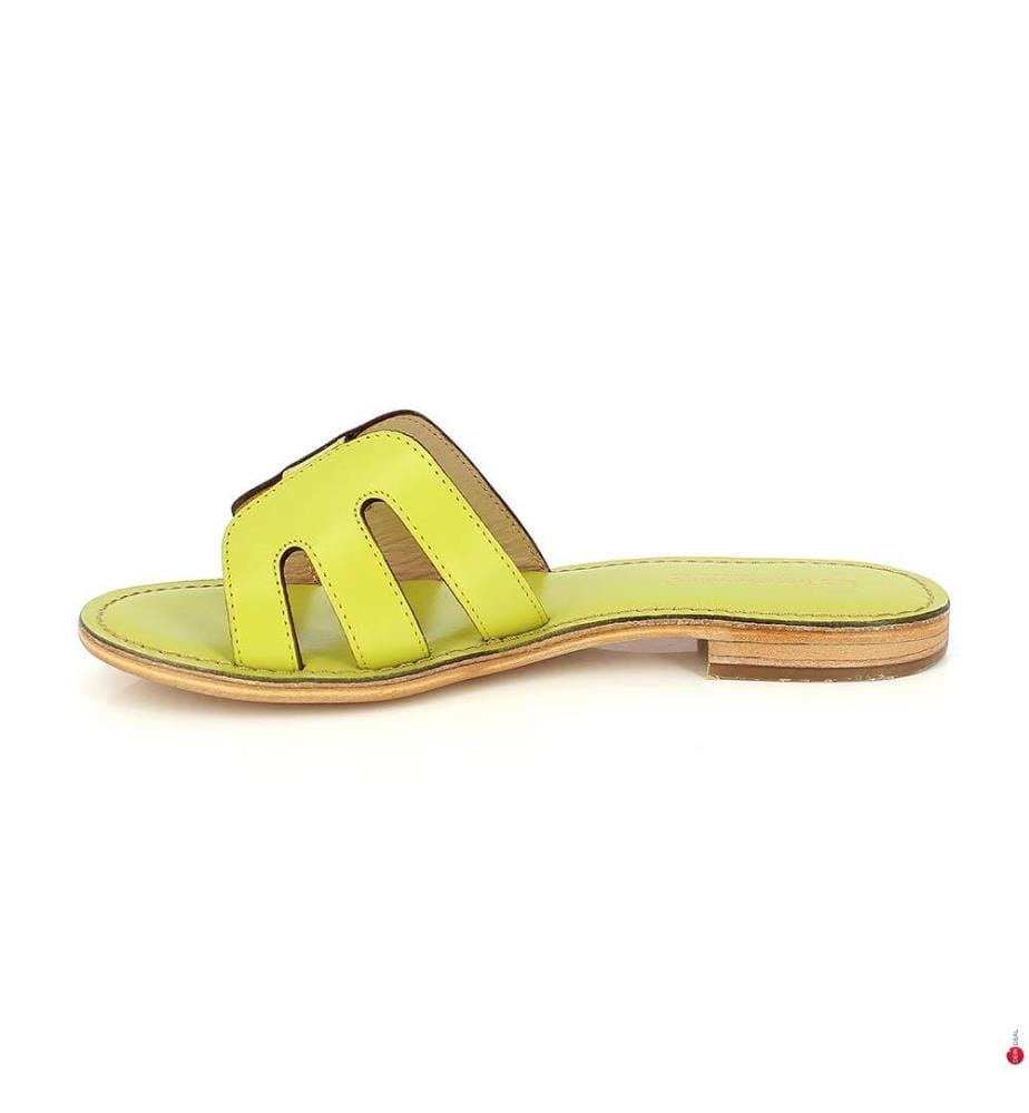 Mules Damia - Jaune/Vert