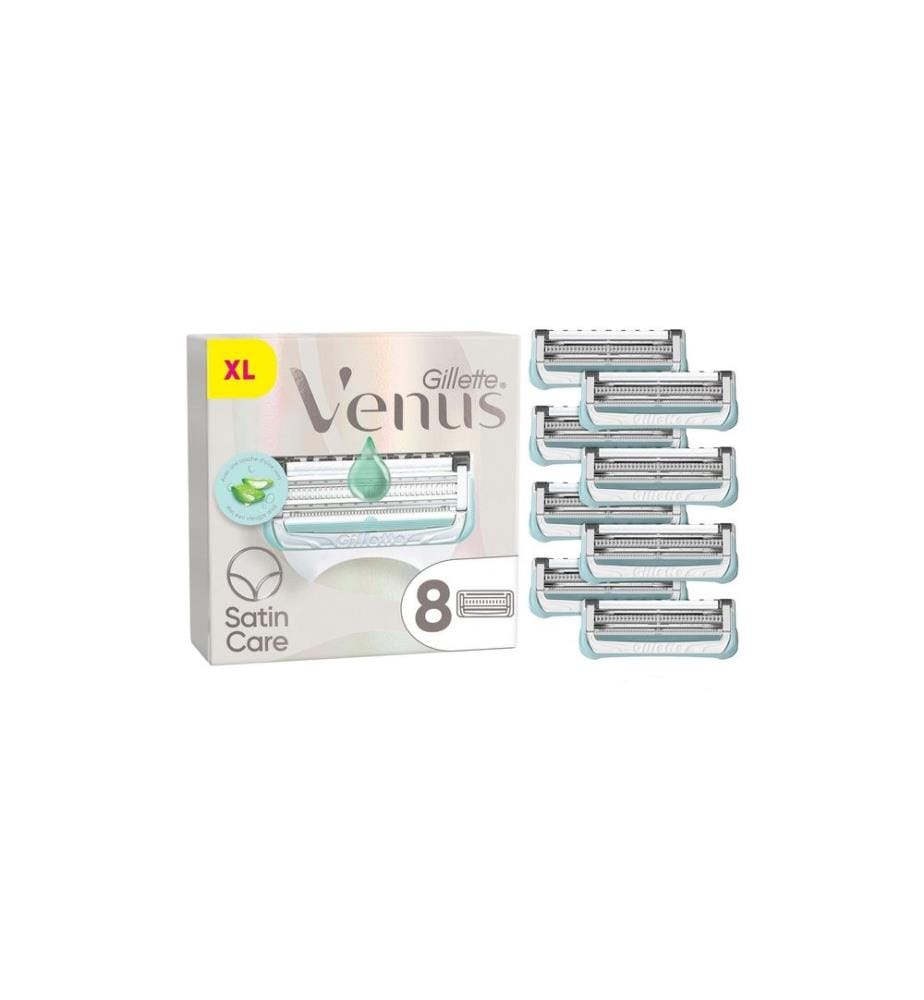 GILLETTE - Venus Lames de rasoir Pour les parties intimes Paquet de 8