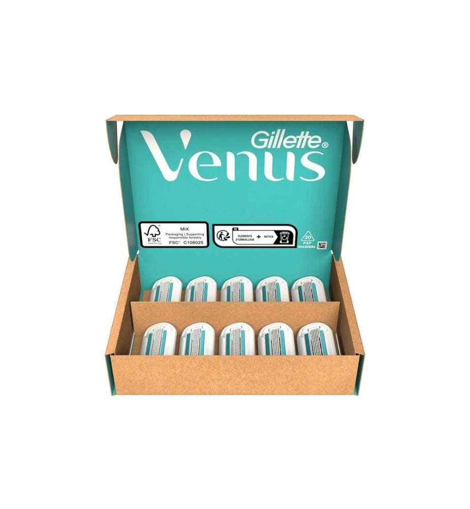 GILLETTE - Venus Lames de rasoir Deluxe Smooth Lames du système 10 pièces