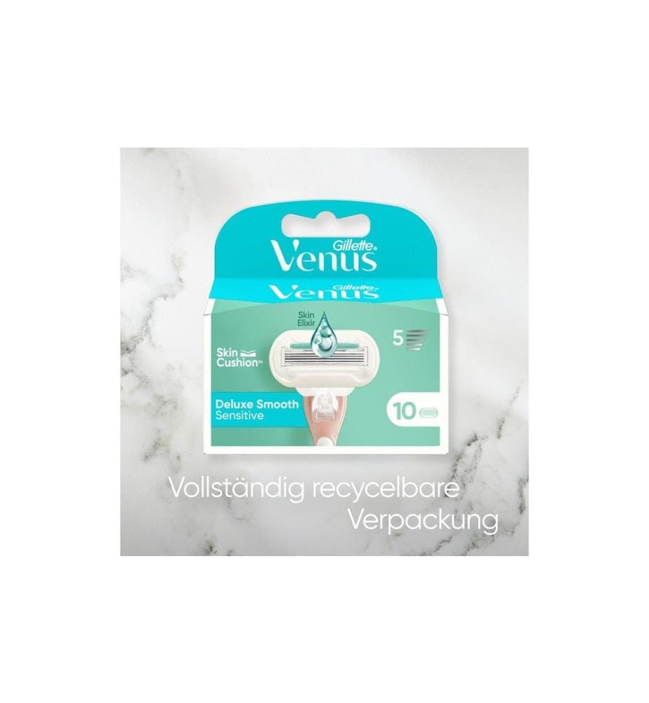 GILLETTE - Venus Lames de rasoir Deluxe Smooth Lames du système 10 pièces