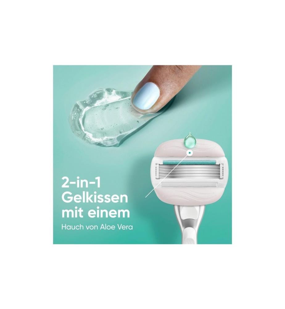 GILLETTE - Venus Rasoir pour femmes Pro ComfortGlide Sensitive 3 + pièce à main