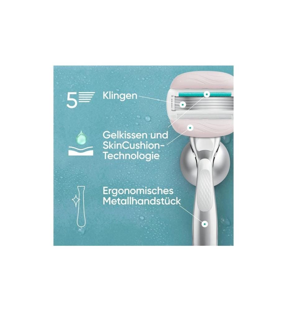 GILLETTE - Venus Rasoir pour femmes Pro ComfortGlide Sensitive 3 + pièce à main