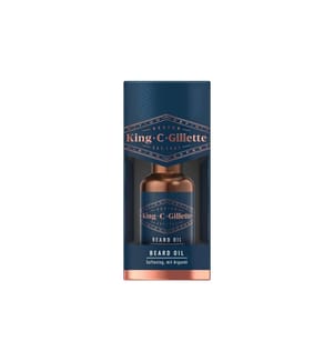 King C. Gillette - Huile à barbe 30 ml