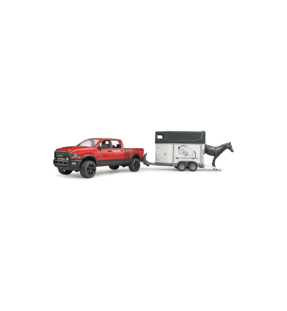 Bruder Spielwaren - Véhicule hors route RAM 2500 Power Wagon remorques pour chevaux