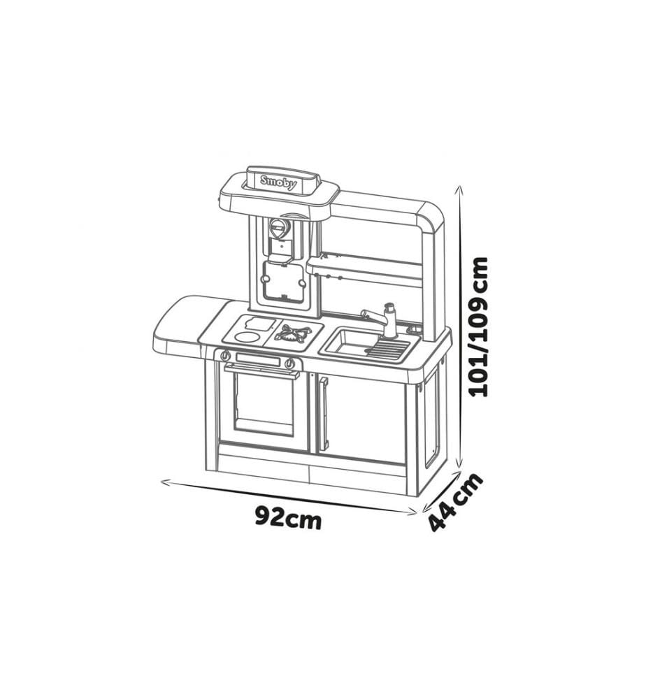 SMOBY - Cuisine pour enfant Tefal Evo Evo