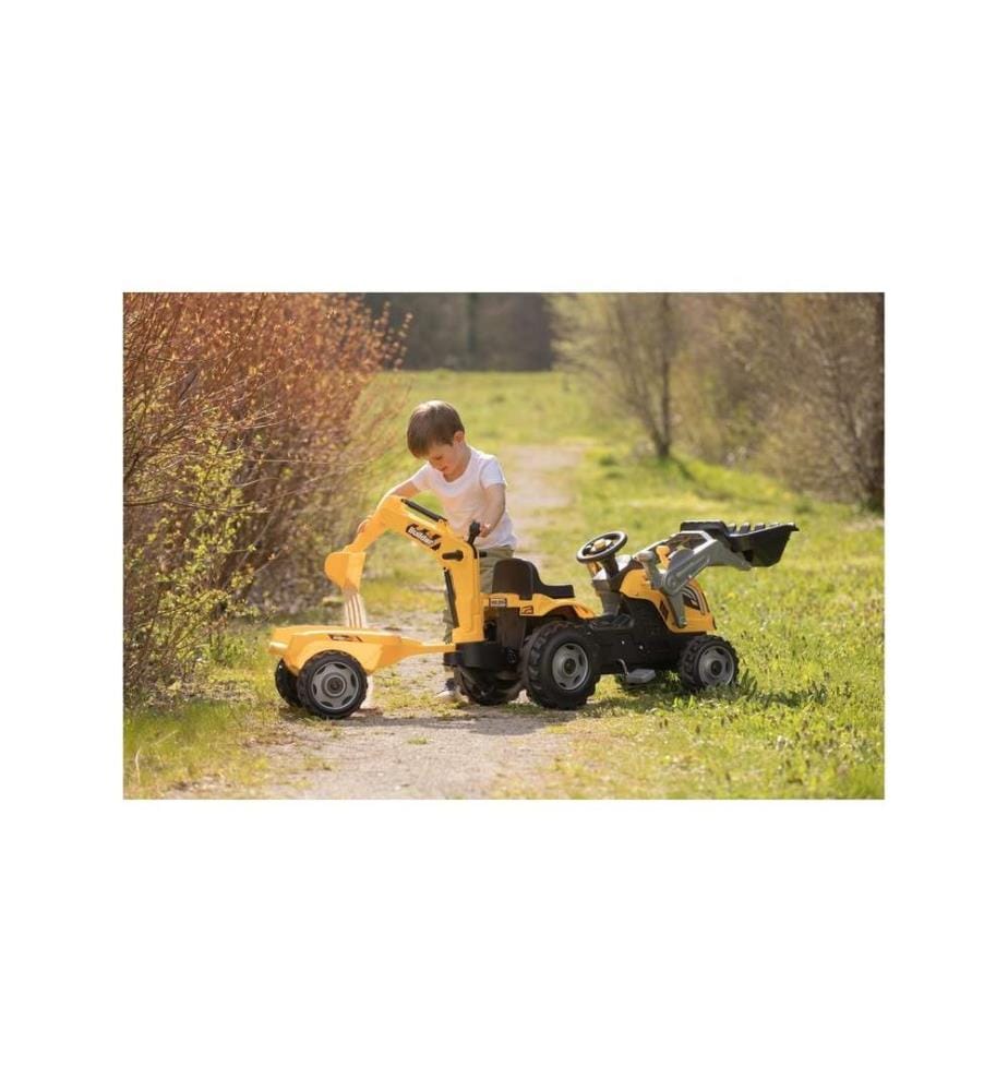 SMOBY - Traktor Builder Max avec pendentif