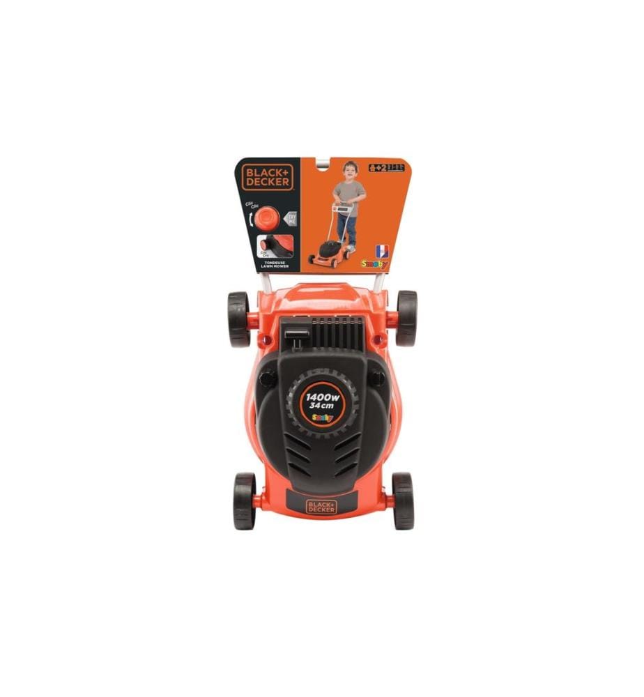 SMOBY - Handwerker Black+Decker Rasenmäher