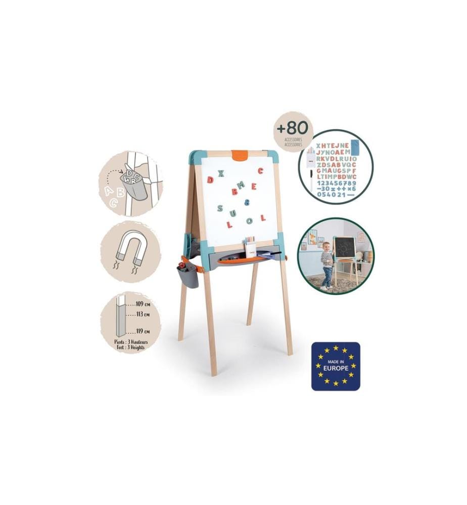 SMOBY - Tableau en bois