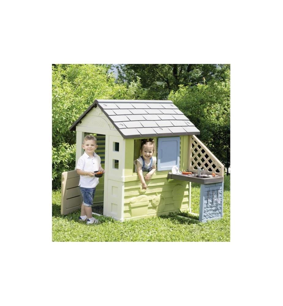 SMOBY - Spielhaus Life Pretty mit Küche