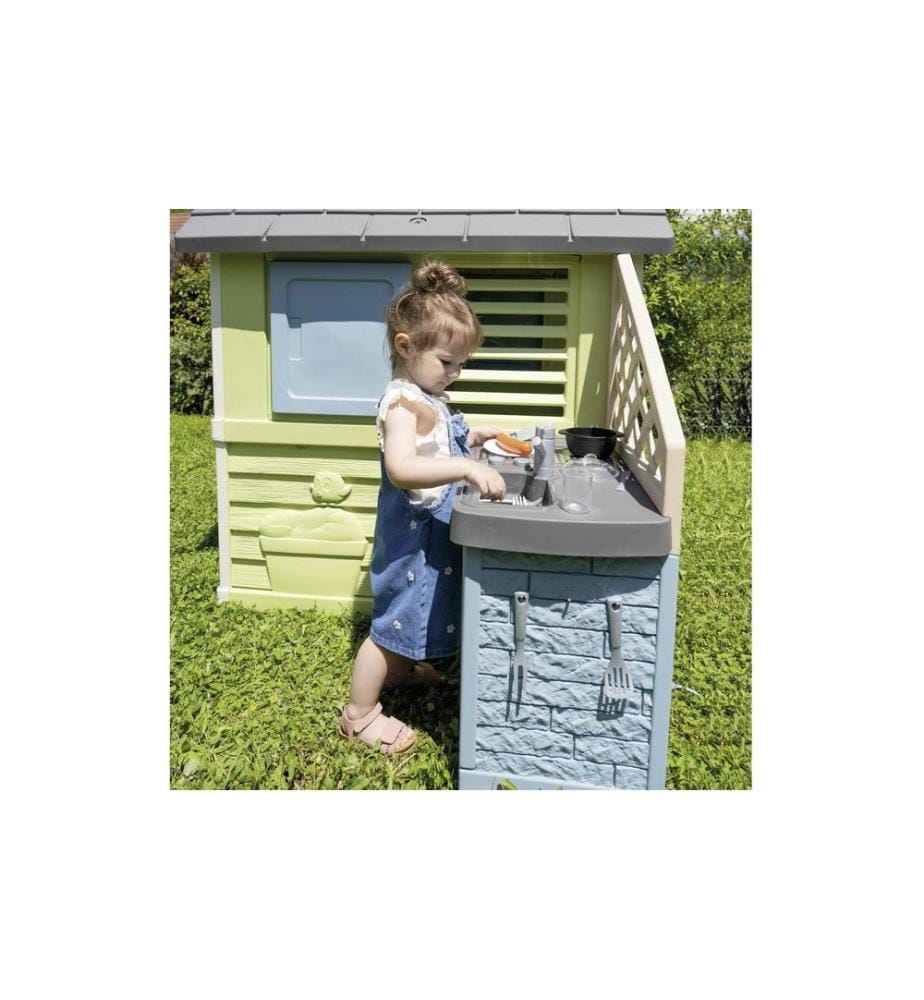 SMOBY - Spielhaus Life Pretty mit Küche