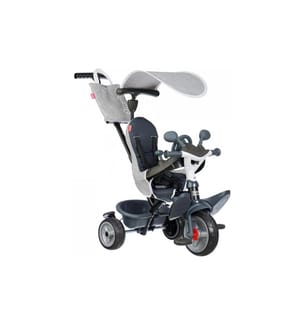 SMOBY - Tricycle Baby Driver Gris