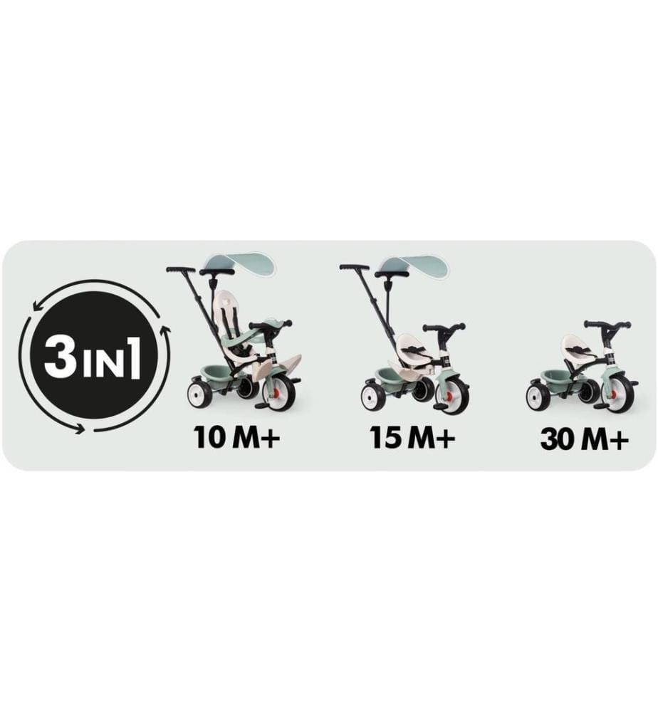 SMOBY - Dreirad Baby Balade Mint
