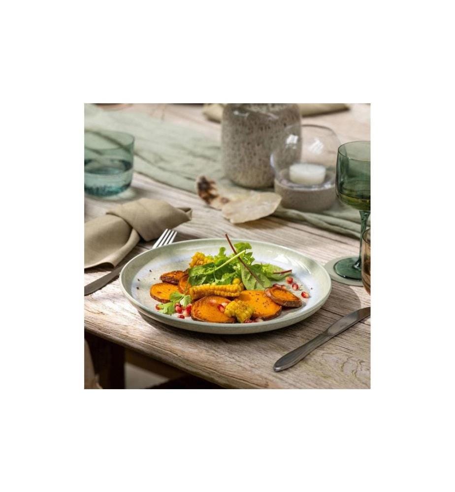VILLEROY & BOCH - Assiette non décorative Perlemor Alga Ø 27.1 cm, 6 Pièce/s,Vert