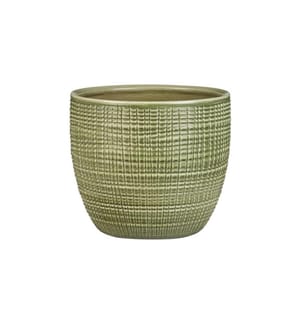 SCHEURICH - Pot de fleur Vert Ø 23.7 cm