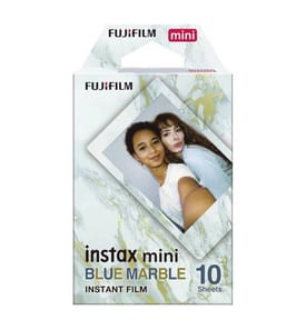 Instax mini Film - Blauer Marmor