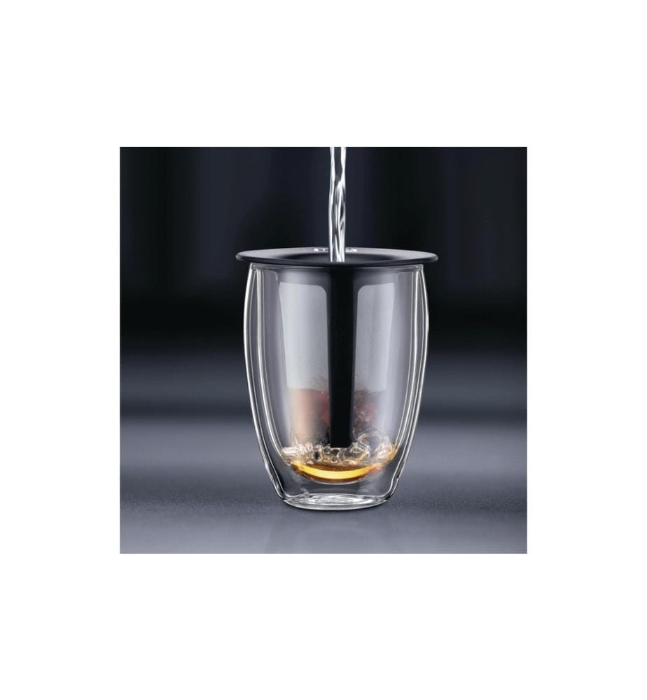 BODUM - Tasse à thé Tea for one 350 ml, 1 Pièce/s, Noir