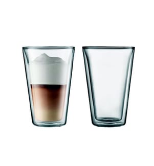 BODUM - Gobelet isotherme Canteen 400 ml, 2 Pièce/s, Transparent