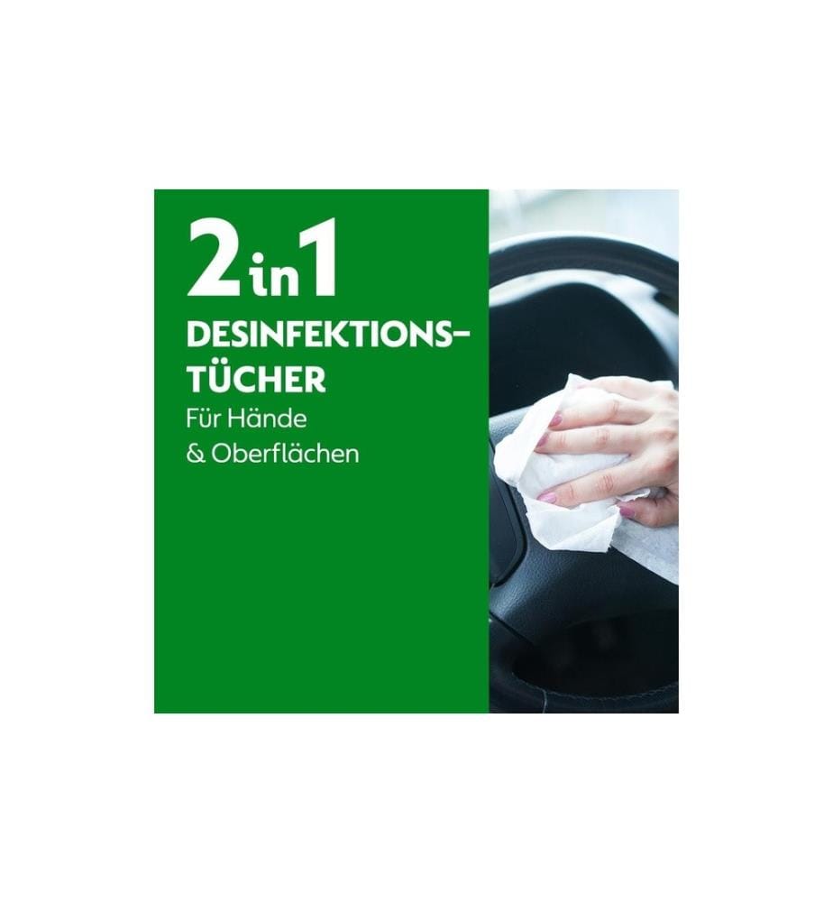 DETTOL - Desinfektionstücher 2 in 1 15 Stück
