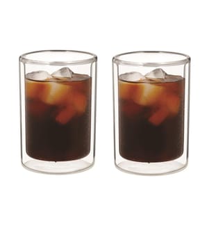 De'Longhi Kaffeebecher Cold Brew DLSC324 220 ml, 2 Stück, Transparent