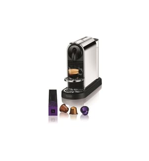 De'Longhi Machine à café Nespresso CitiZ Platinum EN220.M Argent