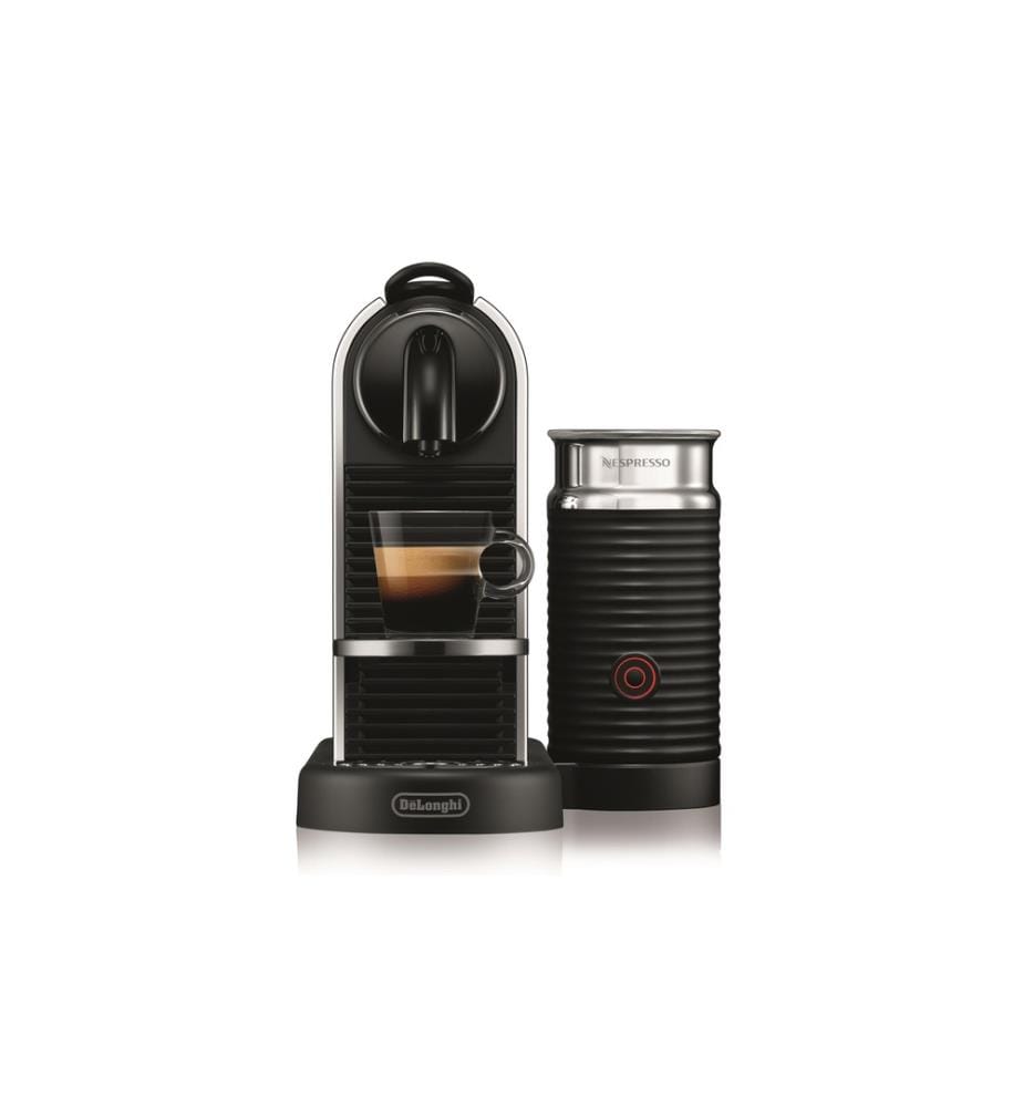 De'Longhi Machine à café Nespresso CitiZ Platinum&Milk EN330.M Argenté