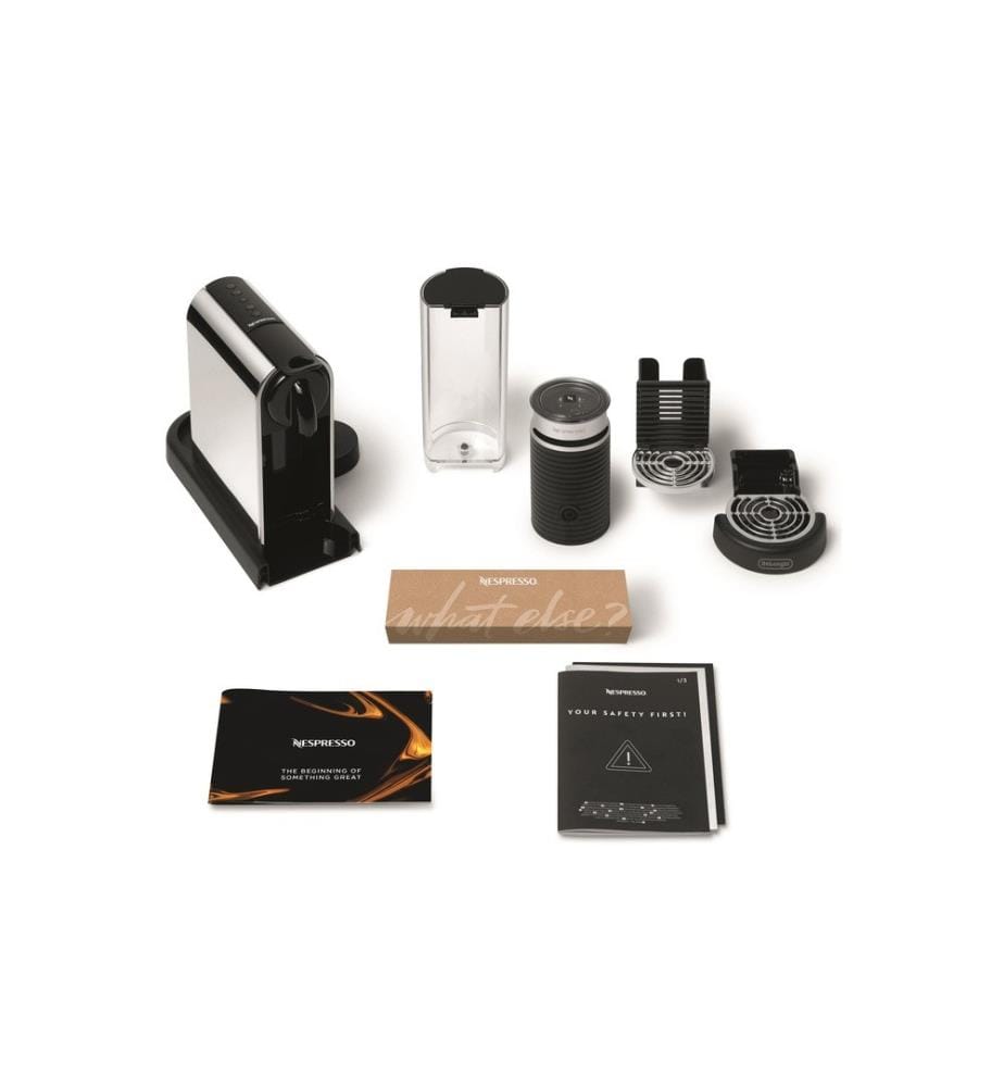 De'Longhi Machine à café Nespresso CitiZ Platinum&Milk EN330.M Argenté