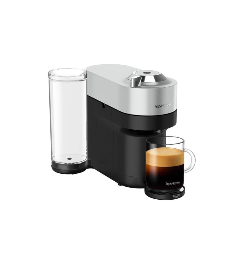 De'Longhi Kaffeemaschine Nespresso Vertuo Pop+ Silber