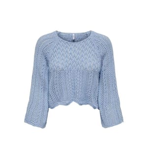 Pull en Maille - Bleu clair