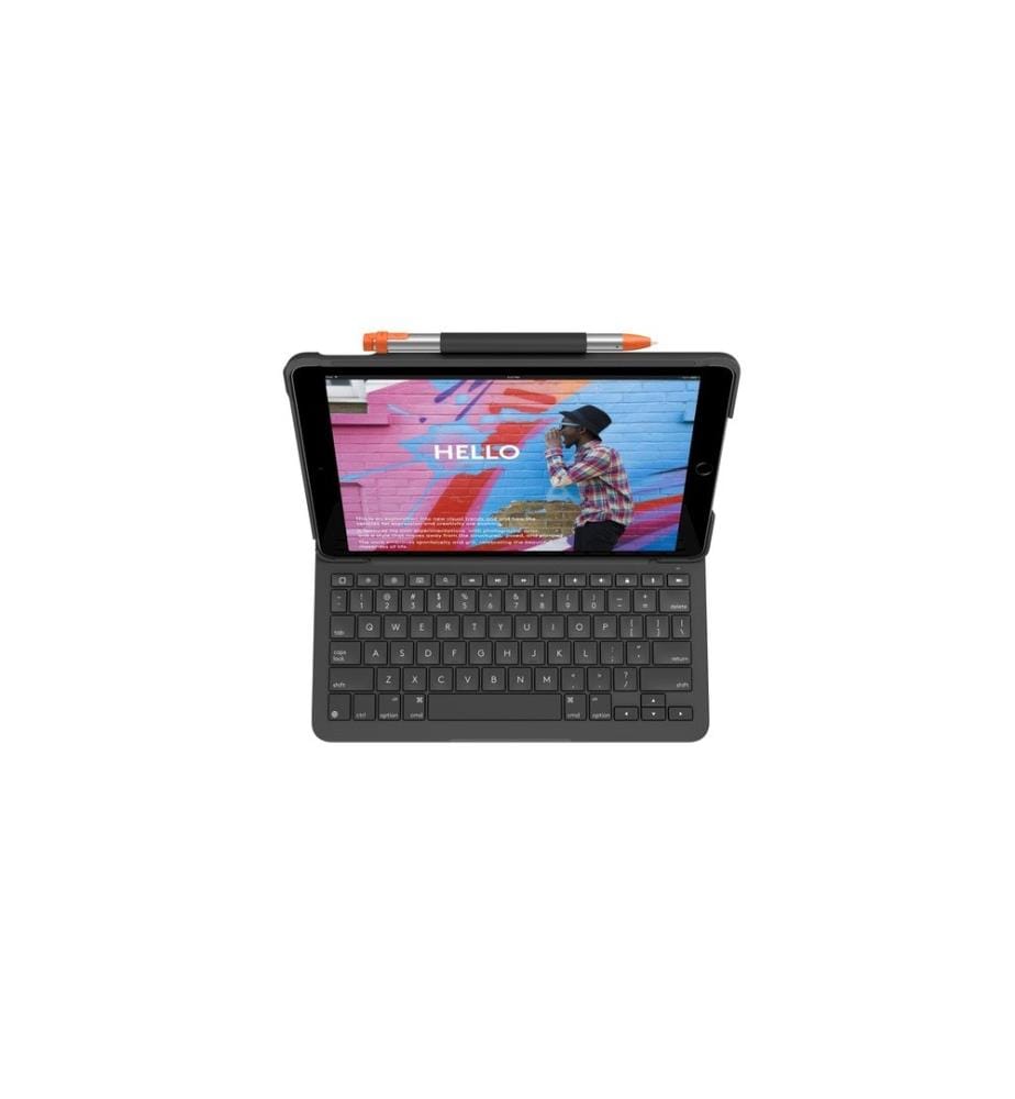 LOGITECH - Couvre-clavier pour tablette Slim Folio iPad 10.2 (7. - 9. Gen.)