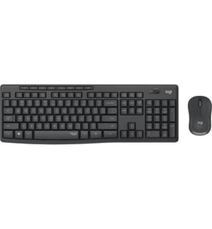 LOGITECH - Tastatur-Maus-Set MK295 Graphite CH-Layout