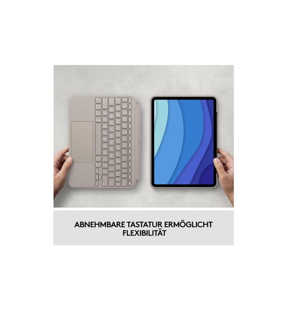 LOGITECH - Tablet Tastatur Cover Combo Touch iPad Pro 11 1.-4. Gen