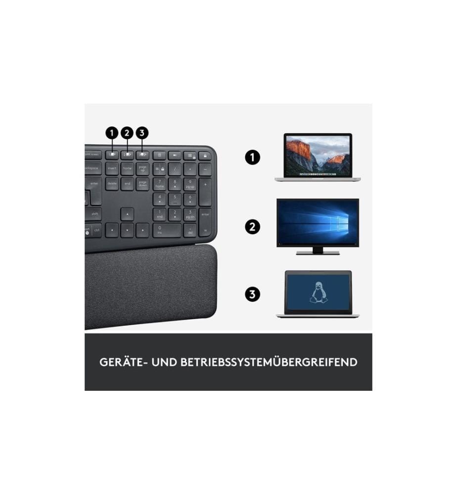 LOGITECH - Tastatur K860 for Business