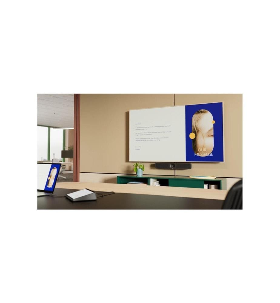 LOGITECH - MeetUp 2 USB Video Collaboration Bar 4K