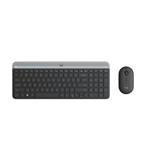 LOGITECH - Tastatur-Maus-Set MK470 Graphite