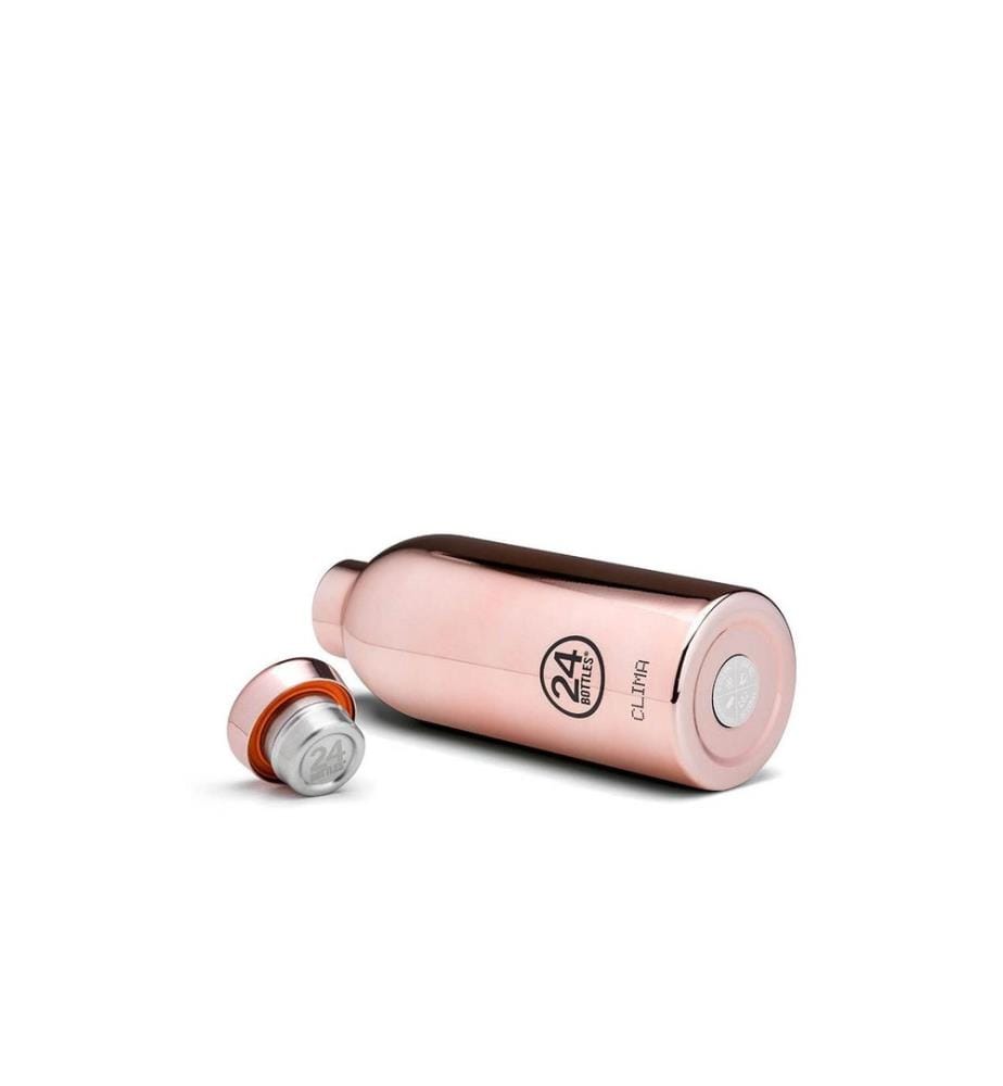 24BOTTLES - Bouteille isotherme Clima 500 ml, Rose Gold