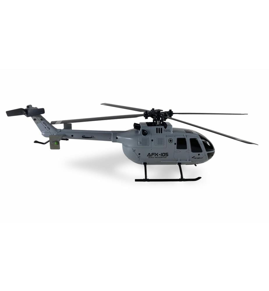 AMEWI - Hélicoptère AFX-105 gris, 4 canaux RTF