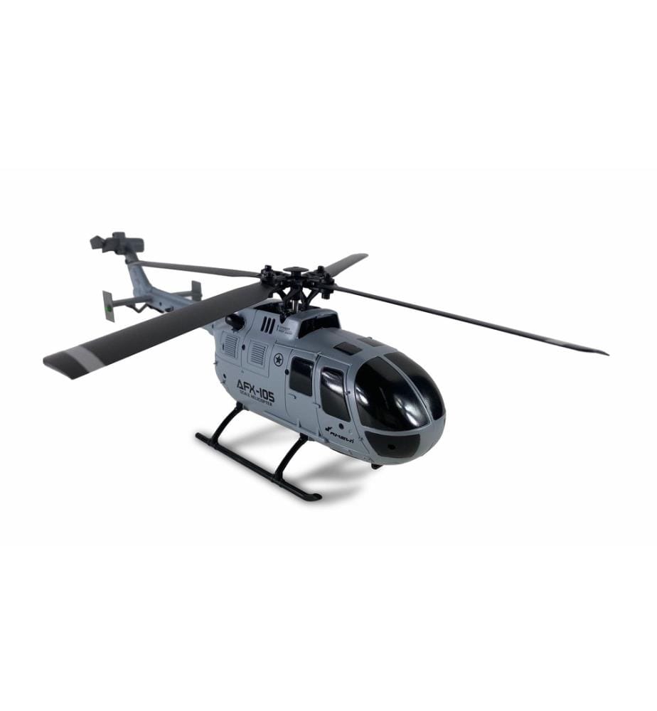 AMEWI - Hélicoptère AFX-105 gris, 4 canaux RTF