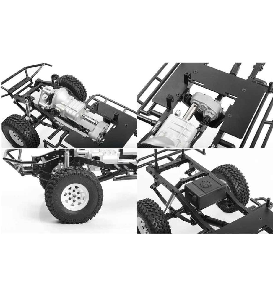 RC4WD - Scale Crawler Trail Finder 2 LWB Chassis Kit, 1:10