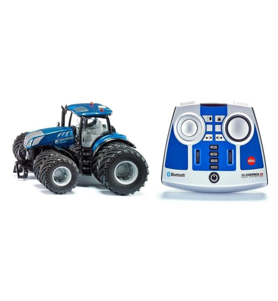 Siku - Tracteur New Holland T7.315, pneus doubles, avec télécommande, 1:32