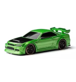 Turbo Racing - Micro Drift C64, Vert RTR, 1:76