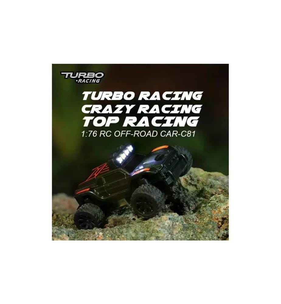 Turbo Racing - Micro Monster Truck TC-01, noir, RTR, 1:76
