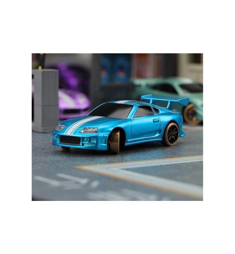 Turbo Racing - Micro Drift C63 Bleu, RTR, 1:76
