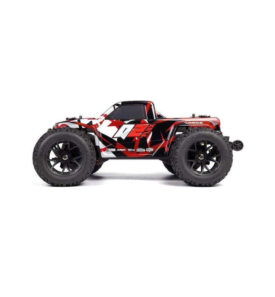MAVERICK - Monster Truck Quantum2 MT Flux 4WD Rot, ARTR, 1:10
