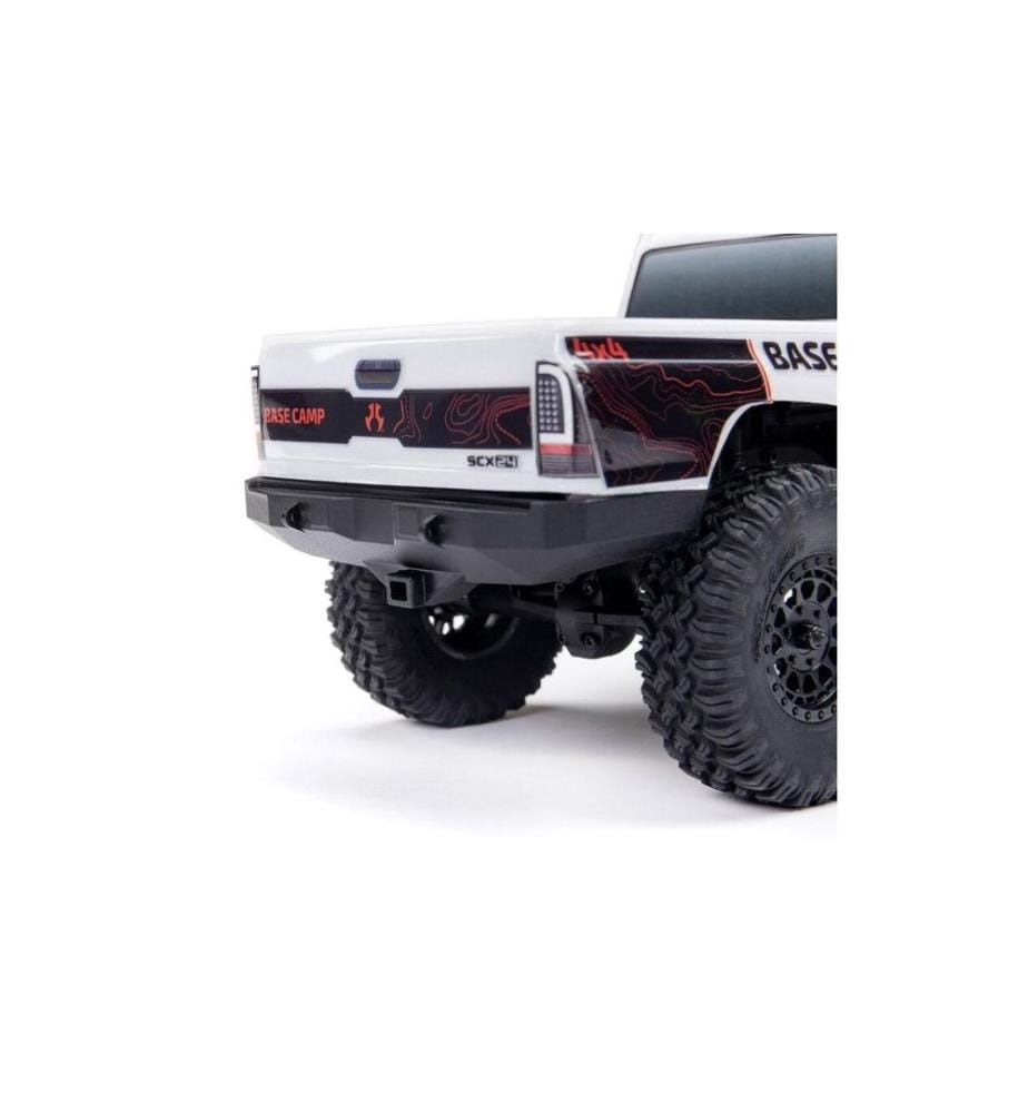 Axial - Rock Crawler SCX24 Base Camp 4WD, Blanc RTR 1:24