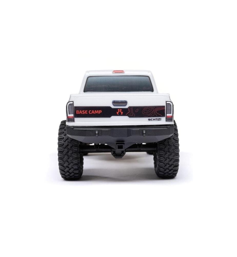 Axial - Rock Crawler SCX24 Base Camp 4WD, Blanc RTR 1:24