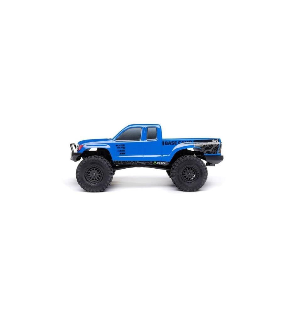 Axial - Rock Crawler SCX24 Base Camp 4WD, Bleu RTR 1:24