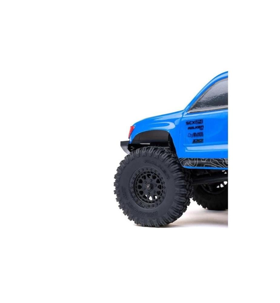 Axial - Rock Crawler SCX24 Base Camp 4WD, Bleu RTR 1:24