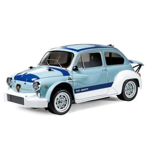 Tamiya - Fiat Abarth 1000 TCR, MB-01, Kit de construction, 1:10 avec régulateur (ESC)
