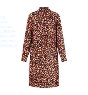 Kleid - Orange und Schwarz