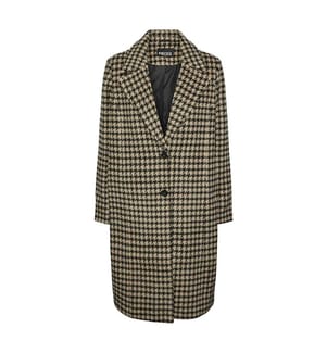 Manteau Andrea - Noir et Argenté